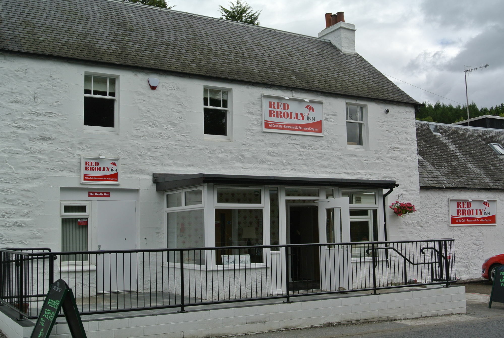 The Ballinluig Inn Pitlochry Bagian luar foto